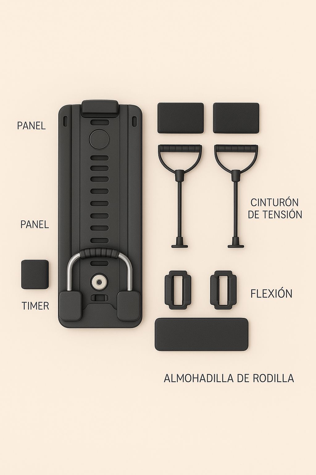 Tabla de pilates en casa