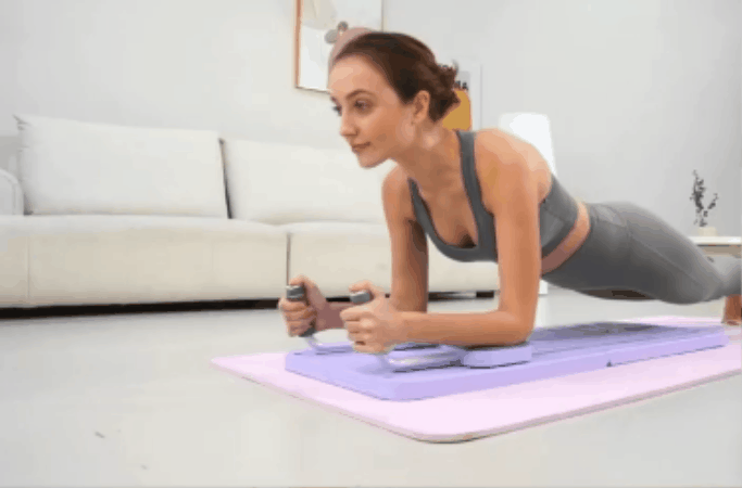Tabla de pilates en casa