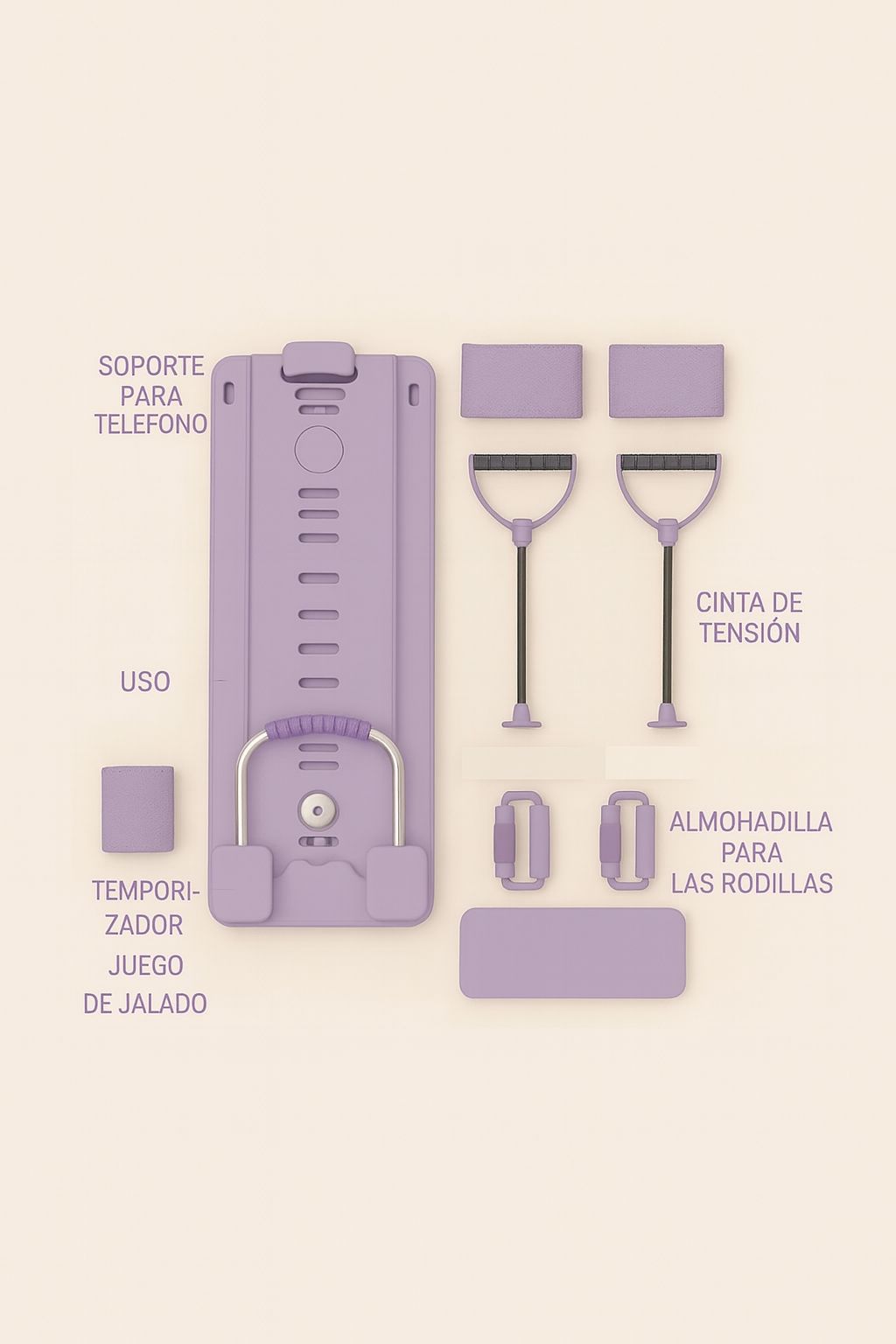 Tabla de pilates en casa