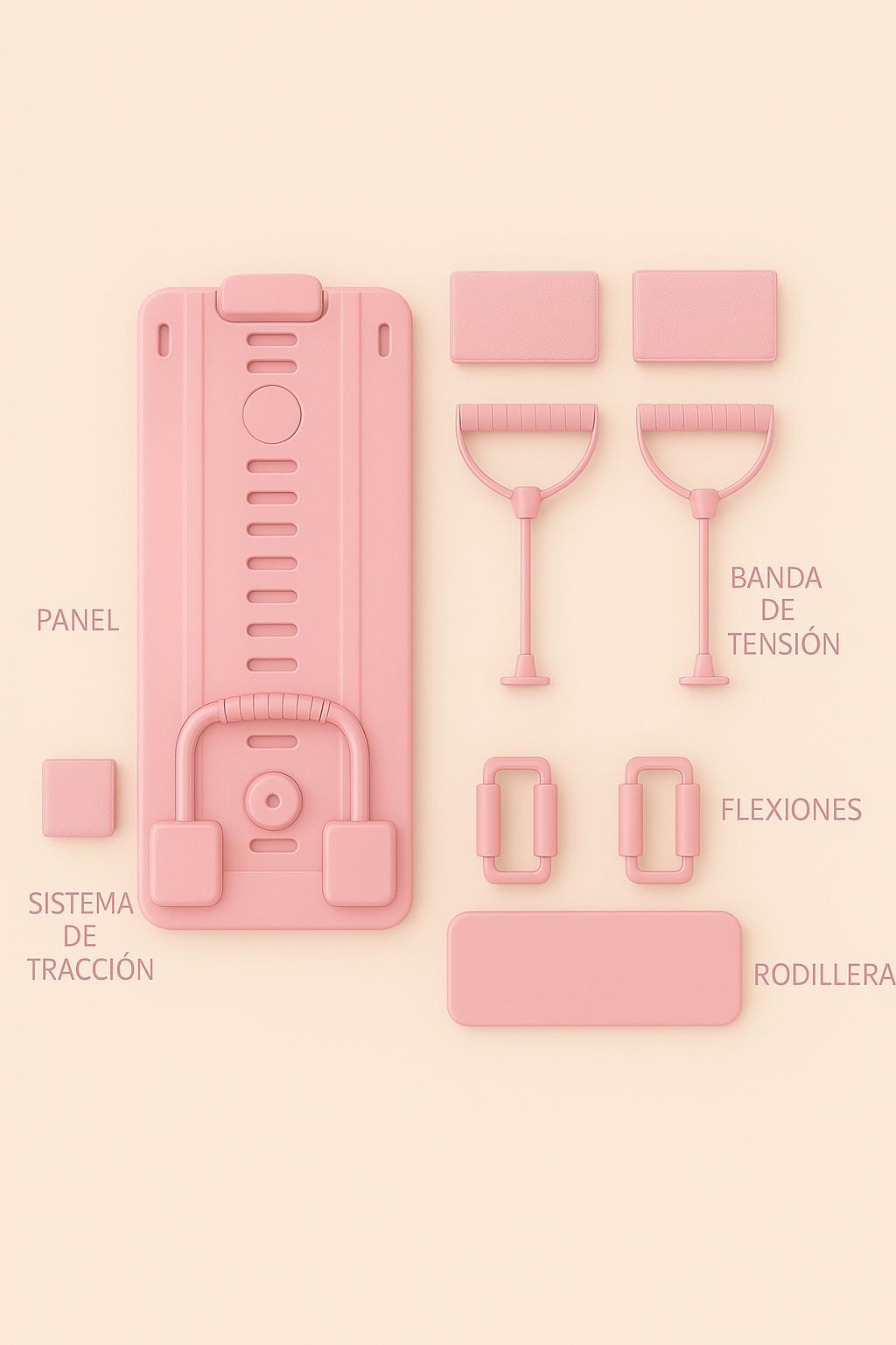 Tabla de pilates en casa